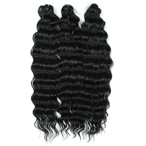 Capelli Sintetici per Trecce all'Uncinetto Anna Curl da 24 Pollici, Fibra Resistente alle Alte Temperature, Onde Acqua, Doppia Trama a Macchina, Vendita all'Ingrosso - Product Image 2
