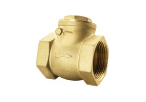 Tmok RTS 11/4 "DN32 водяной горизонтальный невозвратный Латунный диск одностороннего клапана поворотный обратный клапан - Product Image 4