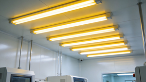 Tube lumineux LED transparent moderne style antique, couvercle en polycarbonate blanc anti-UV pour salle blanche, <span class=keywords><strong>abat</strong></span>-<span class=keywords><strong>jour</strong></span> <span class=keywords><strong>jaune</strong></span> - Product Image 6