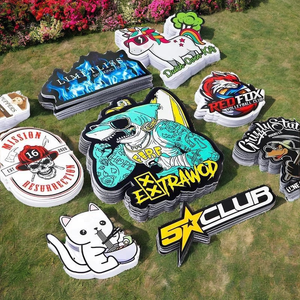 Etiqueta Adhesiva de Vinilo PVC Impermeable con Logotipo Personalizado Impreso al por Mayor, Forma Cuadrada, para Regalos y Manualidades - Product Image 2