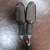 Feu arrière de moto WANOU multicolore, clignotants de moto, feux stroboscopiques, indicateur de direction à flèche