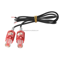 KaiDengZhe Guangzhou - Éclairage de plaque d'immatriculation LED COB en aluminium rouge 10W 12V 1200LM de haute qualité, durée de vie de 50000 heures