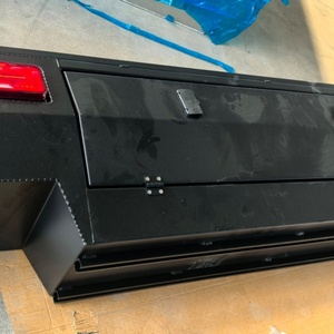 Portable Aluminum Alloy Ute Canopy with Accessories Waterproof Lockable 2 Compartments up 2000L Capacity Pickup Truck Toolboxes - Product Image 4