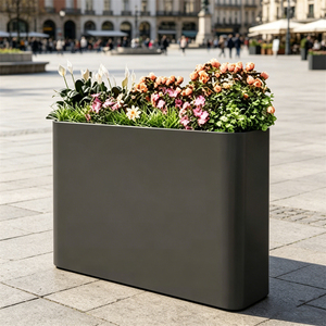 Vaso per Piante in Ferro su Misura per Esterni, Durevole ed Ecologico, Design Classico per <span class=keywords><strong>Giardino</strong></span> <span class=keywords><strong>e</strong></span> Casa - Product Image 1