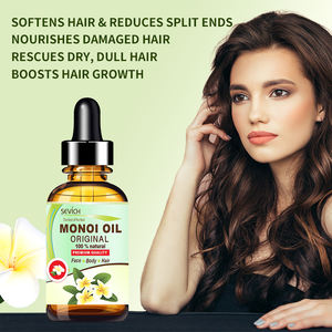 Anti Haaruitval Behandeling Natuurlijke Monoi Olie Organische Bevorderen Haargroei Haargroei Zorg Etherische Olie - Product Image 5