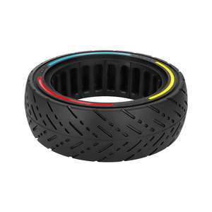 Neumático Sólido para Ciudad y Carretera de 8.5*2.5 con Círculo de Tres Colores, Neumático Sólido para Patinetes Eléctricos de 8.5x2.5 - Product Image 4