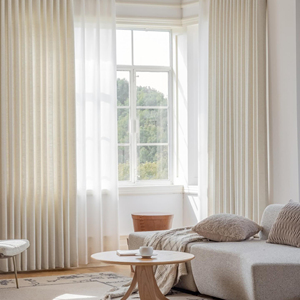 Cortinas Opacas de Lino de Alta Calidad con Textura, Lujosas y Modernas con Ojales, Personalizables para Dormitorio y Sala de Estar, Listas para Usar en el Hogar - Product Image 5