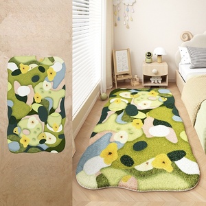 <span class=keywords><strong>Tapis</strong></span> <span class=keywords><strong>de</strong></span> salon moderne et simple, antidérapant, insonorisant, à motif abstrait, ensembles <span class=keywords><strong>de</strong></span> <span class=keywords><strong>tapis</strong></span> pour usage domestique, fabriqué à la machine - Product Image 1