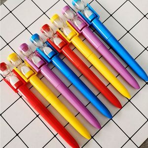 Stylo bille créatif en plastique avec minuteur et sablier, pour le bureau et l'école, encre noire 1,0 mm - Product Image 3