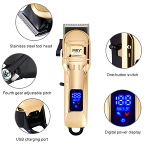 Máy Cắt Tóc Không Dây Chuyên Nghiệp MRY Men, Cầm Tay, Đa Chức Năng, Sạc Điện - Product Image 3