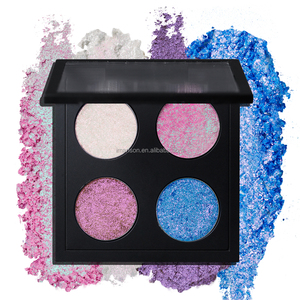 <span class=keywords><strong>Pastel</strong></span> Glitter Duochrome <span class=keywords><strong>Fard</strong></span> À Paupières Nouveau 4 Couleurs Vegan Glitter Shimmer Ombre À Paupières Multichrome <span class=keywords><strong>Fard</strong></span> À Paupières - Product Image 1