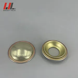 52mm #200 Black Top Cone And Bottom Dome Factory Supplier High Quality Aerosol Tin Can Components Aerosol Tin Can