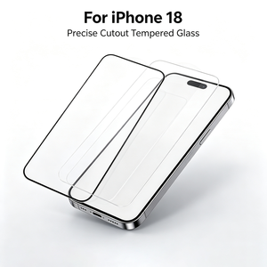 ฟิล์มกระจกนิรภัยสำหรับโทรศัพท์มือถือ เกรด Aaa ความแข็ง 9H สำหรับ iPhone 18 Pro/18 Pro Max - Product Image 4