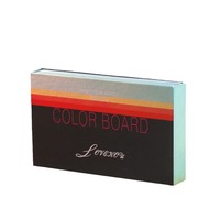 Boîte en carton personnalisée pour palette de fards à paupières magnétique, emballage vide pour maquillage, boîte cadeau cosmétique sur mesure