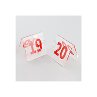 Plaque acrylique pliante à chaud personnalisée de haute qualité, numéro de Table avec support, nom et carte de Table pour mariage