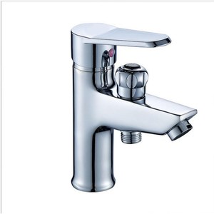 Single Handle Basin Faucet Single Hole Deck <b>Mounted</b> Ceramic Valve Core Copper Sink Tap Traditional Style - Product Image 5