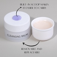 Krim Pembersih Bernutrisi untuk Penghilang Riasan Balm Label Pribadi dengan Sendok Balsem Pembersih Rias Wajah 100ML