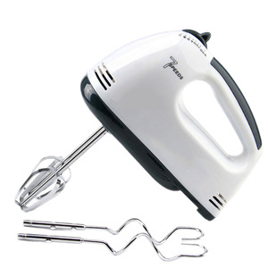Handheld Electric Egg Beater 7 Speeds Plastic Housing Black White <b>Whisk</b> Cream Batter Baking Mixer For <b>Kitchen</b> Use - Product Image 2