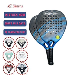 <span class=keywords><strong>Raqueta</strong></span> de Pádel de Fibra de Carbono Completa, 18K, Mango Antideslizante, Ecológica, para Tenis y Playa, Disponible en Stock - Product Image 1