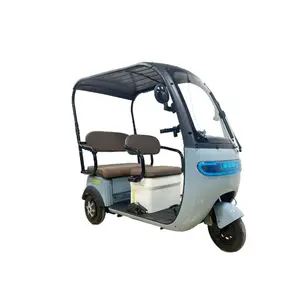 Driewielers Cargo Moto De Diesel Gebruik Personeel Oplader Boot Motorfiets Gesloten Hardbody Handicape Electrique Elektrische Driewieler