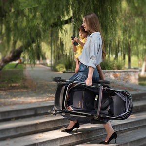 Passeggino Leggero in Lino Purorigin 2025, <span class=keywords><strong>Portatile</strong></span> 3-in-1, Marsupio per Neonati, Nuovo Prodotto Personalizzato per Bambini - Product Image 4