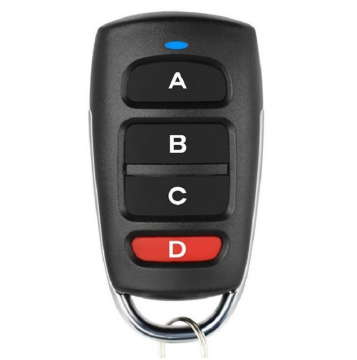 Universal Remote Control Garage Door Learning Code Automatic Car 4 Buttons Key 315/433MHz