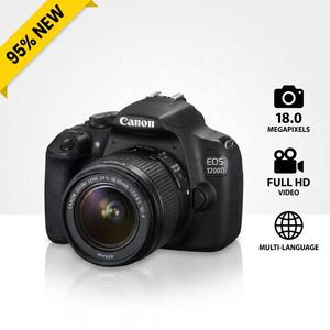 Cámara DSLR Canon Rebel T5 Global 1200D <span class=keywords><strong>de</strong></span> 18.0MP con Lente 18-55mm, Kit Full HD para Video, Alto Rendimiento <span class=keywords><strong>de</strong></span> Ventas (ROI), Ideal para Mayoristas - Product Image 1
