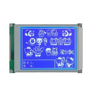 Endüstriyel ekipman için 5.7 inç 320x240 tek renkli modül RA8806/RA8803 denetleyici Lcd ekran