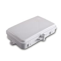 Boîtier de distribution de fibre optique SC à 6 cœurs, boîtier terminal FTTH, protection de câble de branchement, système de communication pour centre de données