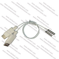Caméra endoscopique intégrée Type-C 3,5 mm 1MP 720P 30FPS Mini caméra endoscopique USB pour l'oreille