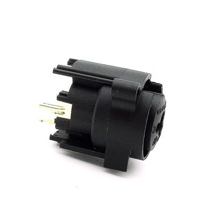Connecteur combiné horizontal 3 cœurs <span class=keywords><strong>XLR</strong></span>-PJ-07 femelle avec <span class=keywords><strong>prise</strong></span> <span class=keywords><strong>jack</strong></span> stéréo 1/4 pouces et connecteur à poussoir – Fabricant - Product Image 2