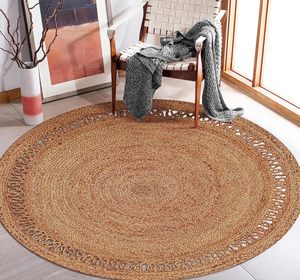 Alfombras de Yute Trenzadas Hechas a Mano, Tapetes, Alfombras para Sala de Estar - Product Image 6