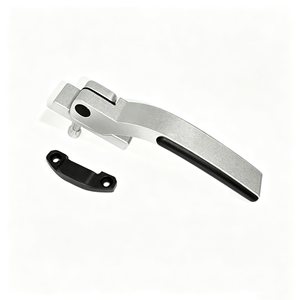 <span class=keywords><strong>Maniglia</strong></span> Moderna in Lega di Alluminio per Finestre, per il Mercato Peruviano, Serratura Bicolore per Finestre a Battente, Hardware per Apertura Esterna, Certificazione CE, Garanzia 5 Anni - Product Image 1