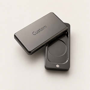 Contenant de Cologne Solide Rectangulaire Fin Portable et Rechargeable, Emballage de Parfum <span class=keywords><strong>Vide</strong></span> Métallique à Coulisse pour la <span class=keywords><strong>Poche</strong></span> - Product Image 4