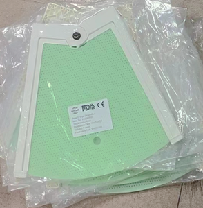 Masque de radiopthérapie de <span class=keywords><strong>type</strong></span> E, masque de tête thermoplastique, plaques de base Elekta avec fixation à 3 points de pression - Product Image 3