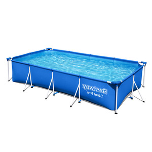 <span class=keywords><strong>Bestway</strong></span> 56405 <span class=keywords><strong>Piscine</strong></span> en <span class=keywords><strong>acier</strong></span> hors sol de petite taille pour les maisons avec réservoir d'eau en PVC pour adultes, enfants et nouveau-nés - Product Image 3