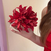 C&J Yanye Blumen-Serie Mehrfarbige Große Florale Rosa Lilien Mädchen-Haarspangen Modische Feine Haaraccessoires Haarklammern