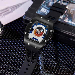 Reloj Redondo de Cerámica con Cristal y Diseño de Astronauta, Reloj de Pulsera Analógico de Lujo para Hombre, Resistente al Agua - Product Image 6