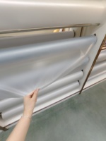 Film protecteur mat givré translucide anti-rayures et anti-poussière pour armoire, matelas, tapis et couette, emballage PVC