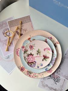 Présentoir à desserts en céramique style européen, luxe léger, multi-niveaux, pour la maison, le salon et les fêtes - Product Image 4