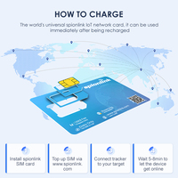 Cartes SIM internationales Spionlink pour l'Amérique du Nord, 30 Mo, cartes SIM M2M IoT pour dispositifs de suivi GPS 2G 3G 4G