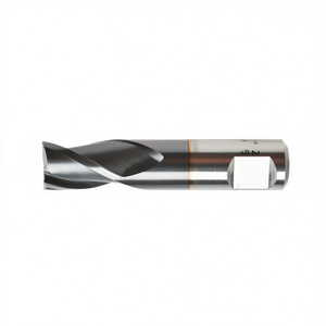 Ttake Standard Carbide Milling <b>Cutter</b> Ta1402 Nano TiAln Coated 30 Degree Helix Extra Short For Grooves 3 Cutting <b>Edges</b> - Product Image 2