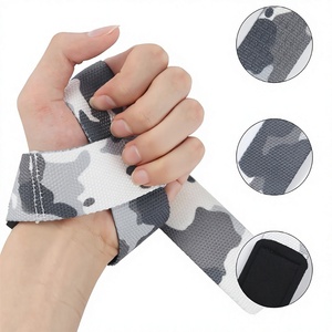 Correas de Levantamiento de Pesas RC Fitness Wear, Reforzadas con Algodón, Antideslizantes, Ligeras, para Entrenamiento con Pesas y Fisicoculturismo - Product Image 1