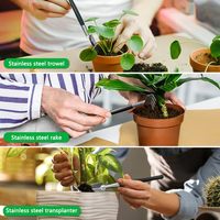 Kit de Herramientas Manuales para Principiantes de Bonsái de Grado Industrial de 21 Piezas, Juego de Herramientas de Jardinería para Dar Forma y Mantener Plantas en Maceta