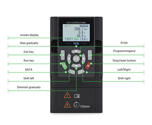 Inversor de Frecuencia Profesional de Alta Eficiencia para Refrigeración, Controlador de Velocidad del Motor Sq980 para Talleres Industriales - Product Image 3