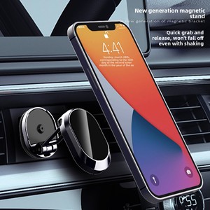Soporte Magnético Plegable y Giratorio para Teléfono Móvil en el Tablero del Automóvil, Modelo U18, con Logotipo Personalizable - Product Image 2