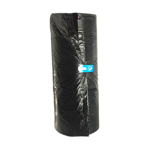 Drawstring Garbage Bags Black Thickened <b>Automatic</b> Closure Kitchen Living Room Use - Product Image 1