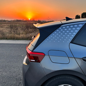 Volkswagen Rear Spoiler Carbon Fiber Texture ABS Trunk Wing For ID.3 2019+ - Product Image 3