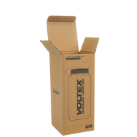 Cajas de Cartón Corrugado Impresas Personalizadas, Material Reciclado, Laminación Brillante y Mate para Bebidas Energéticas