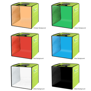 PULUZ PU5032 Boîte à lumière annulaire LED de 30 cm pour photographie avec 6 fonds de couleur – <span class=keywords><strong>Meilleur</strong></span> prix - Product Image 5